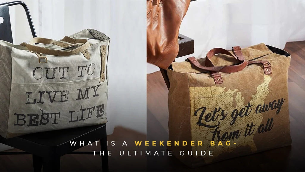 weekender bag for men and women