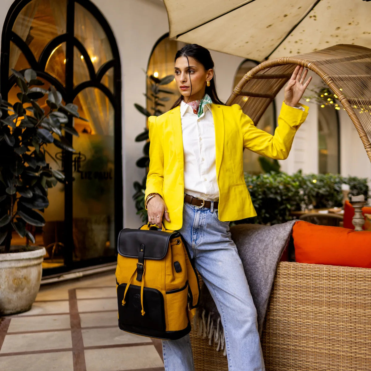 Transit Pro Backpack For Men And Women - Mustard