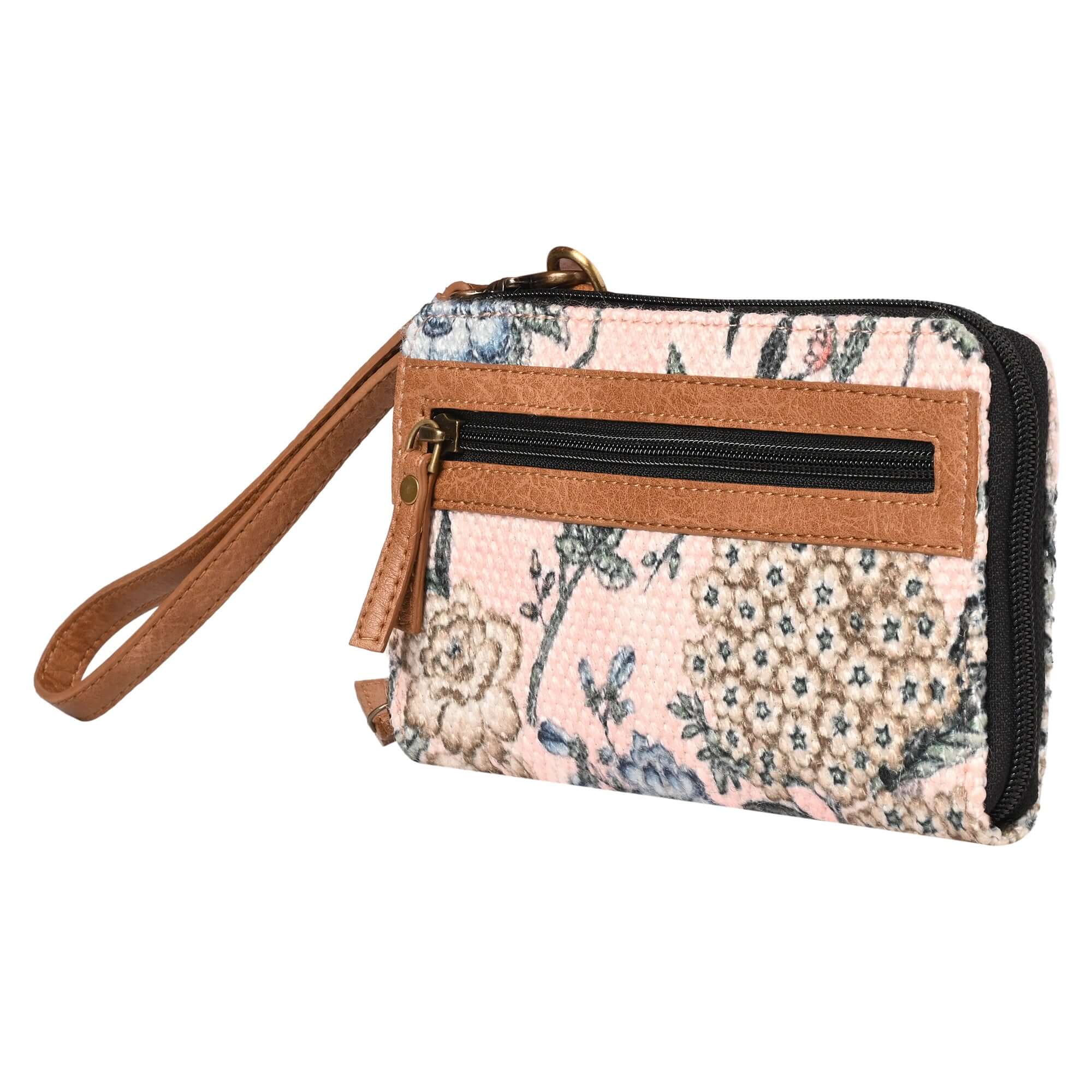 Mona B - Trellis Wristlet Wallet