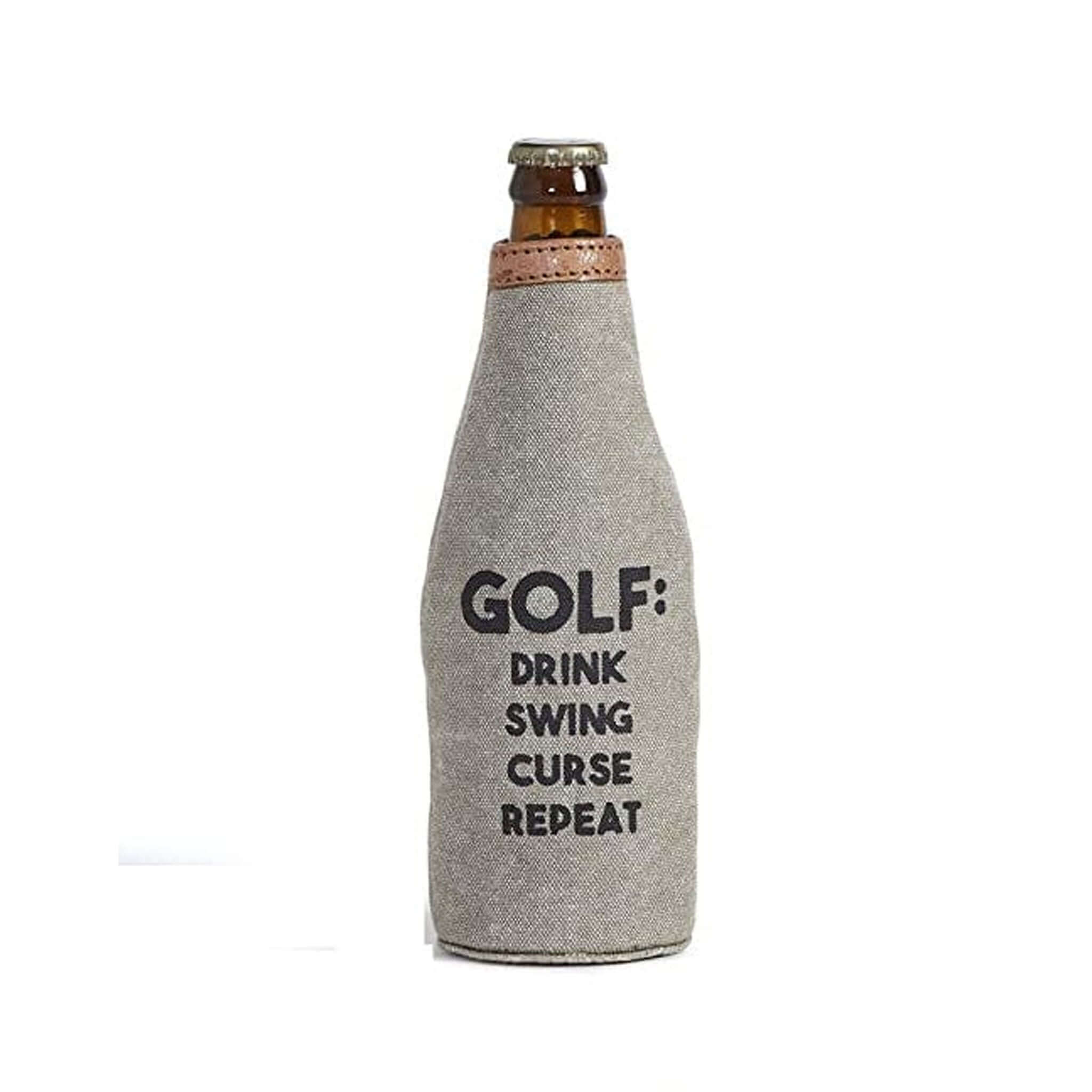 Mona B - Pint Beer Bottle Covers with Stylish Printing for Men and Women (Swing Curse Repeat)