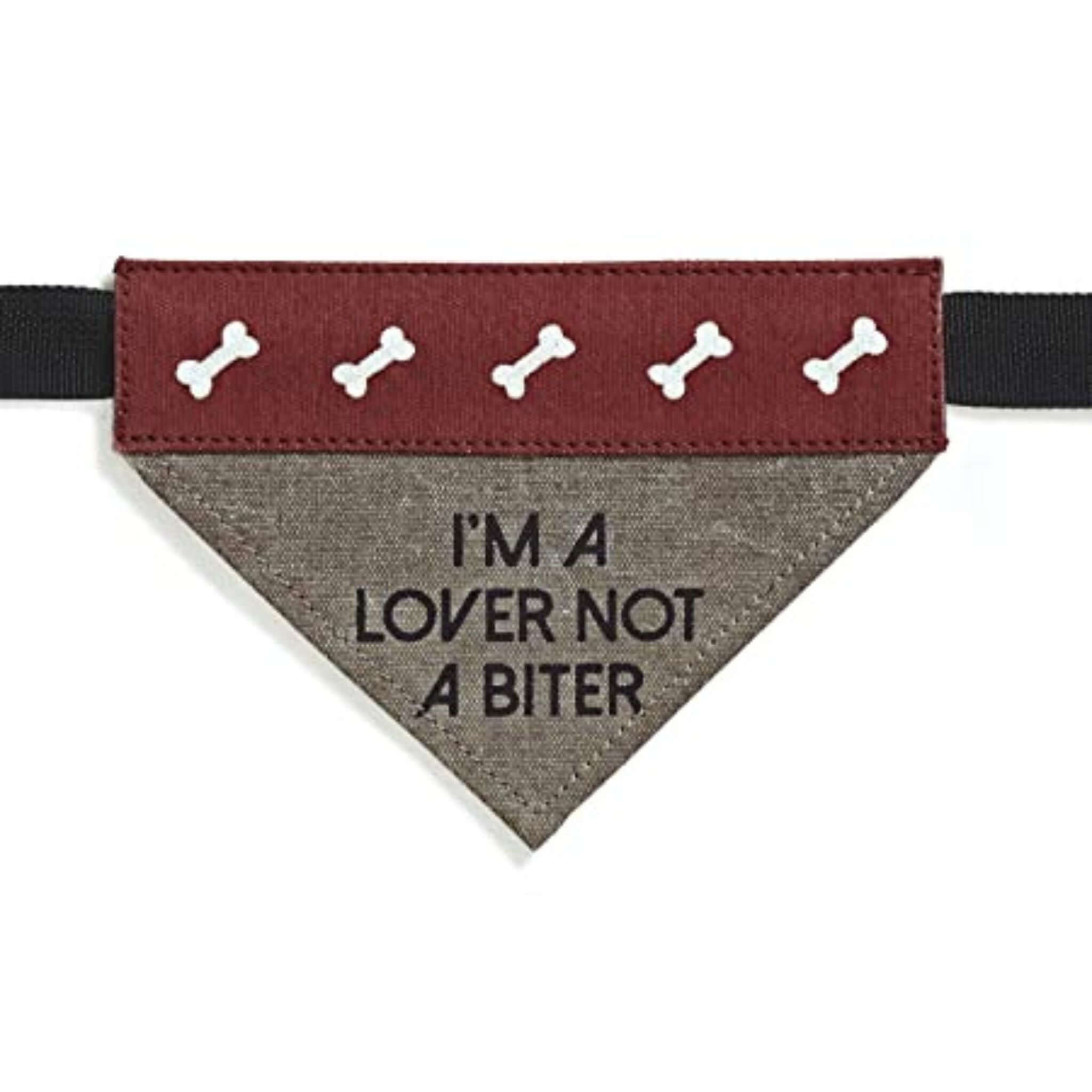 Mona B - Slip on Bandana: Medium/Large (Puppy Love)