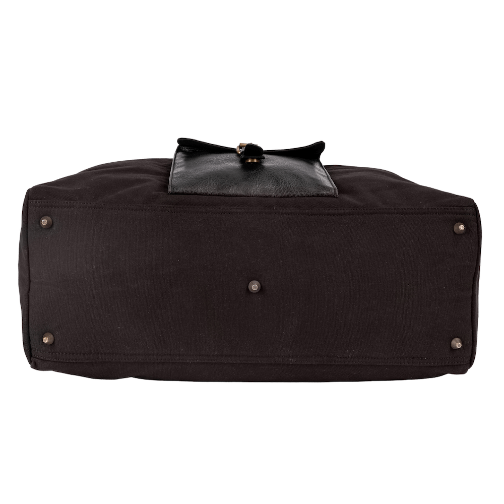 Mona B - Cord Duffle - Black