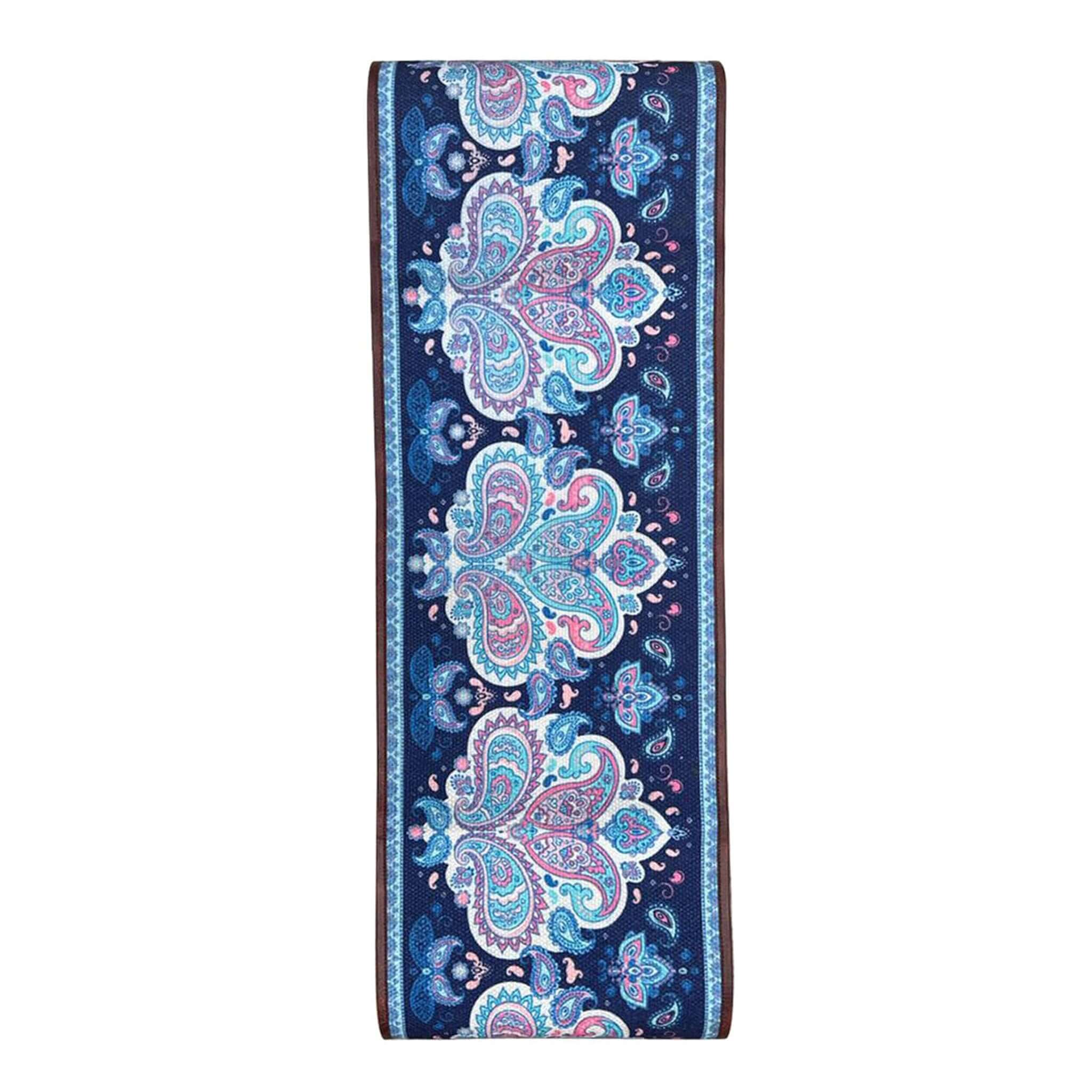 Mona B - Printed Runner, 13X 60 INCH, Best for Bed-Side Table/Center Table, Dining Table/Shelves