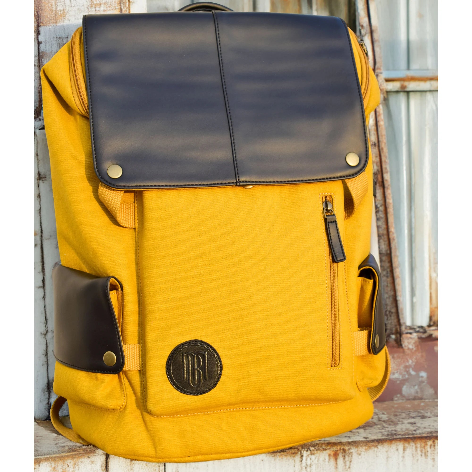 Gear Grid Backpack For Men And Women - Mustard