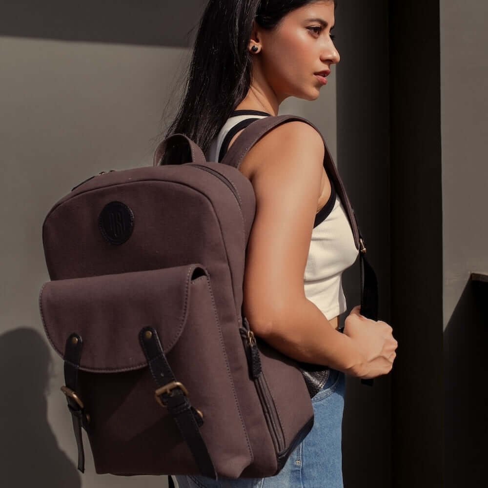 Mona B - Commute Backpack - Grey