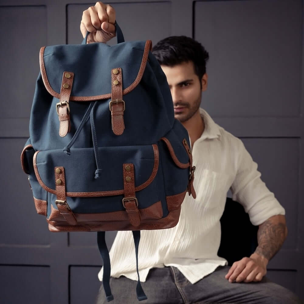 Mona B - Explorer Backpack - Navy