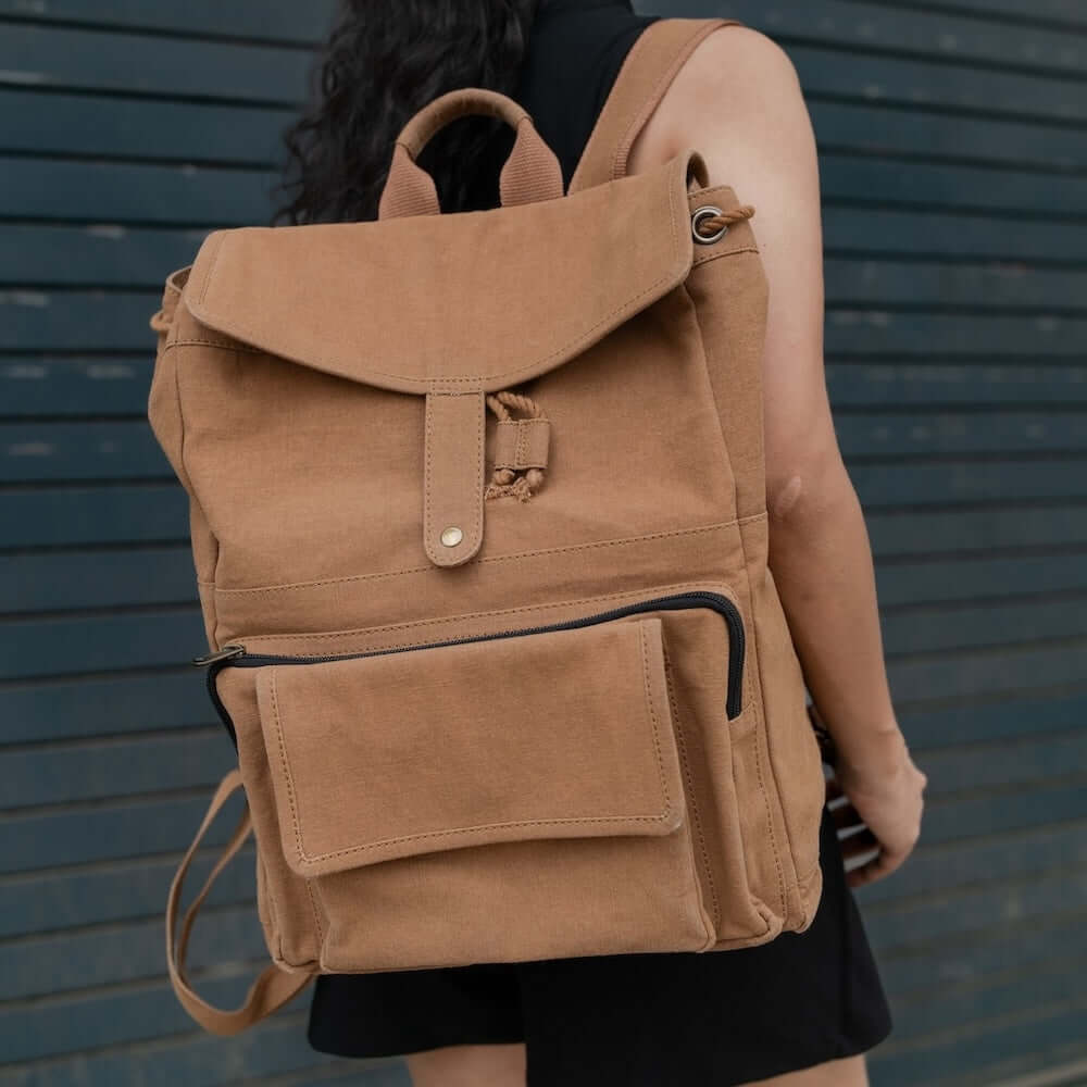 Mona B - Seth Backpack - Brown