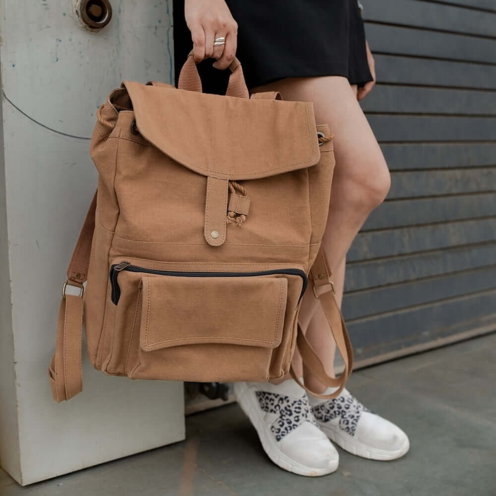 Mona B - Seth Backpack - Brown