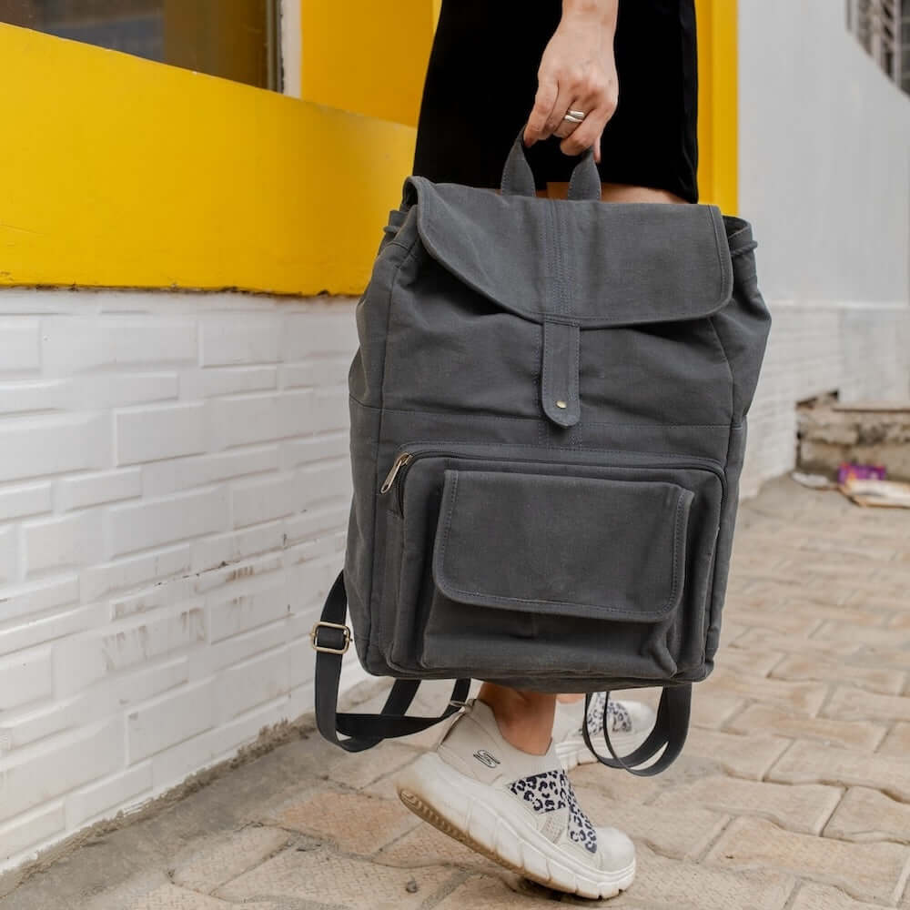 Mona B - Seth Backpack - Grey