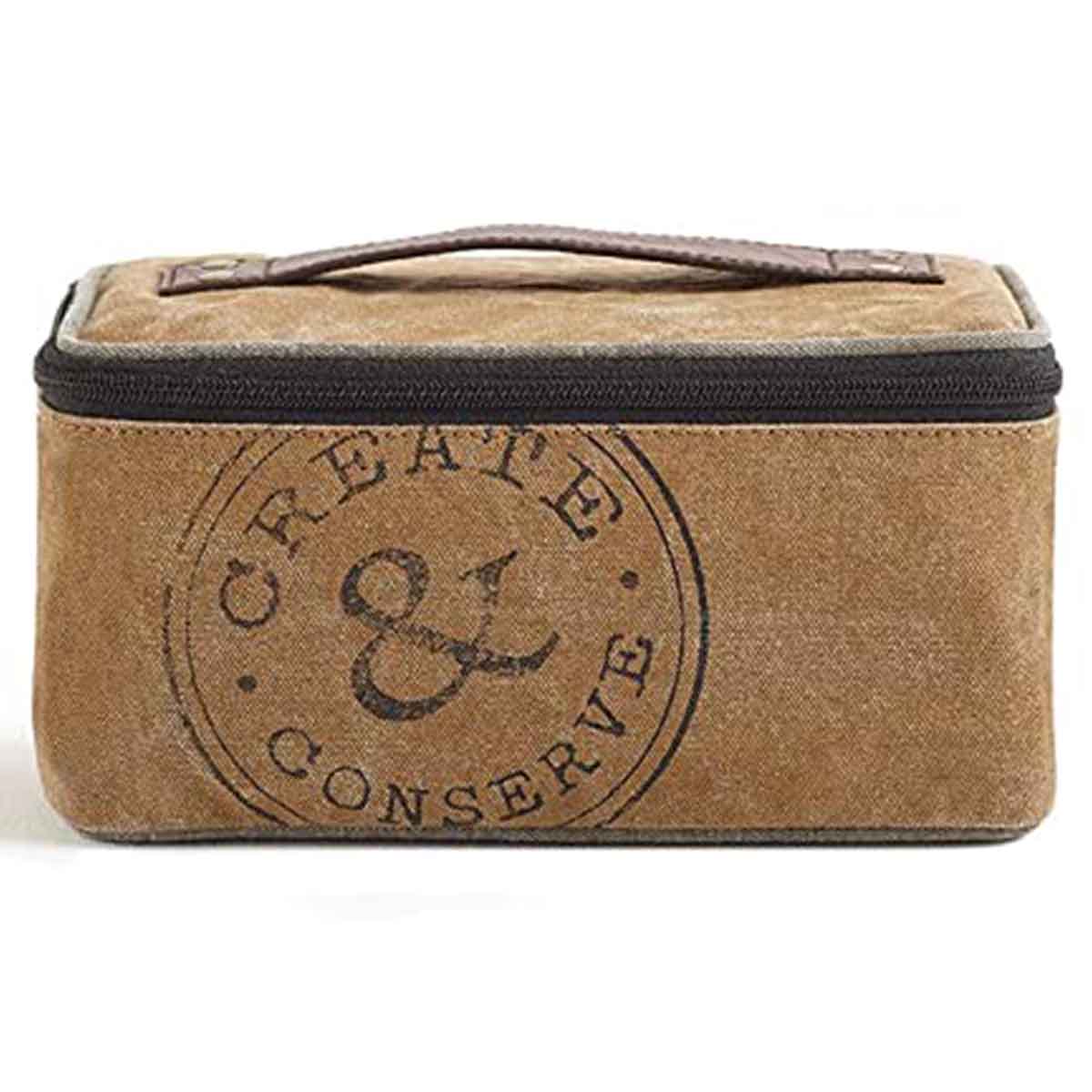 Mona B - Canvas Recycled Dopp Kit (Create and Conserve)