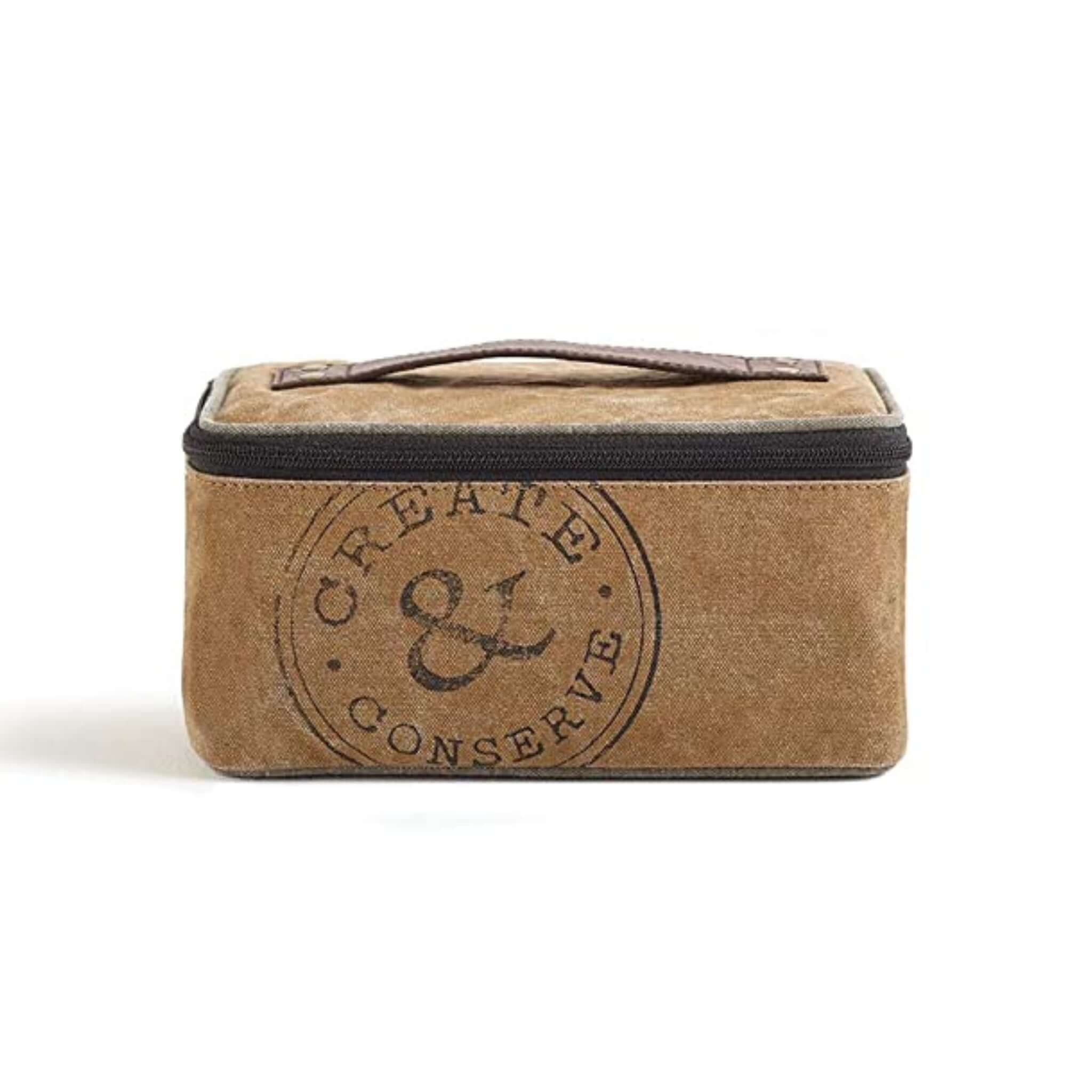 Mona B - Canvas Recycled Dopp Kit (Create and Conserve)