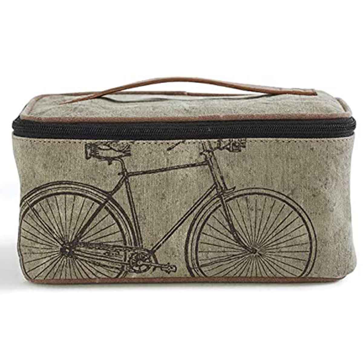 Mona B - Canvas Recycled Dopp Kit (Cruising)