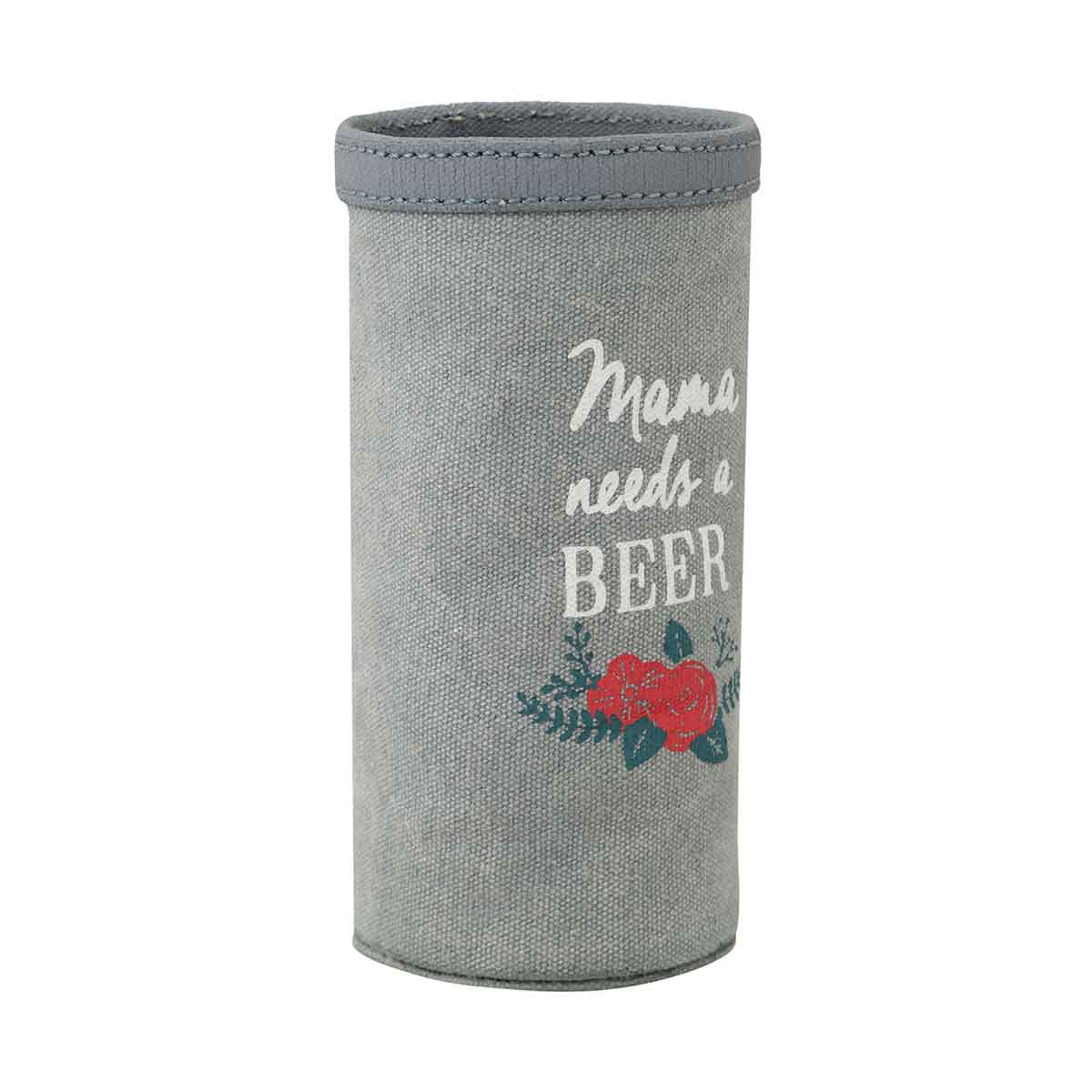 Mona B - 500 ML Beer Can Cover with Stylish Design for Men and Women (Mom's Beer)