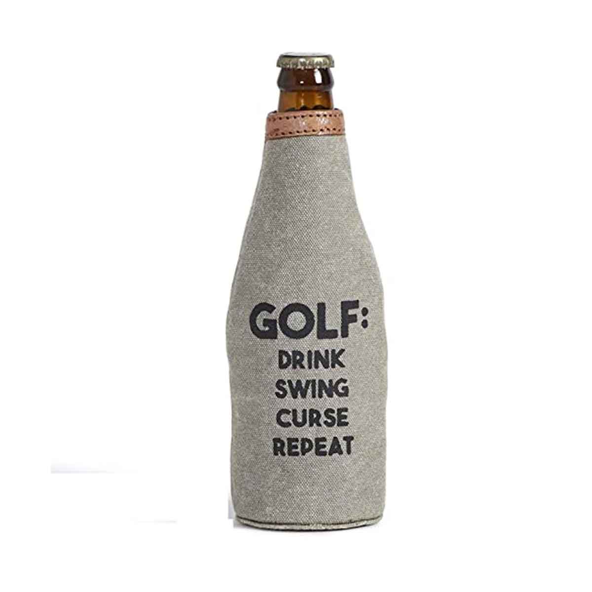 Mona B - Pint Beer Bottle Covers with Stylish Printing for Men and Women (Swing Curse Repeat)