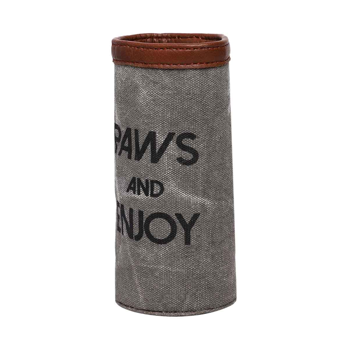 Mona B - 500 ML Beer Can Cover with Stylish Design for Men and Women (Paws and Enjoy)