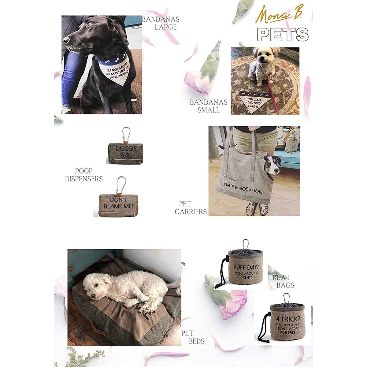 Mona B - Portable Treat Bag (Pampered Pooch)