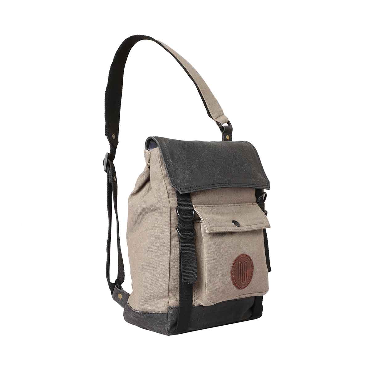 Mona B - Unisex Canvas Messenger Crossbody Bag: Dylan