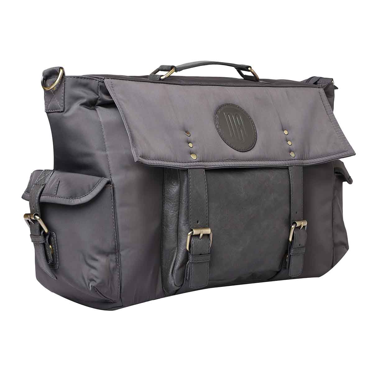 Mona B - Unisex Messenger Bag for upto 14" Laptop/Mac Book/Tablet with Stylish Design: Hudson Magnet - RP-307 MGT