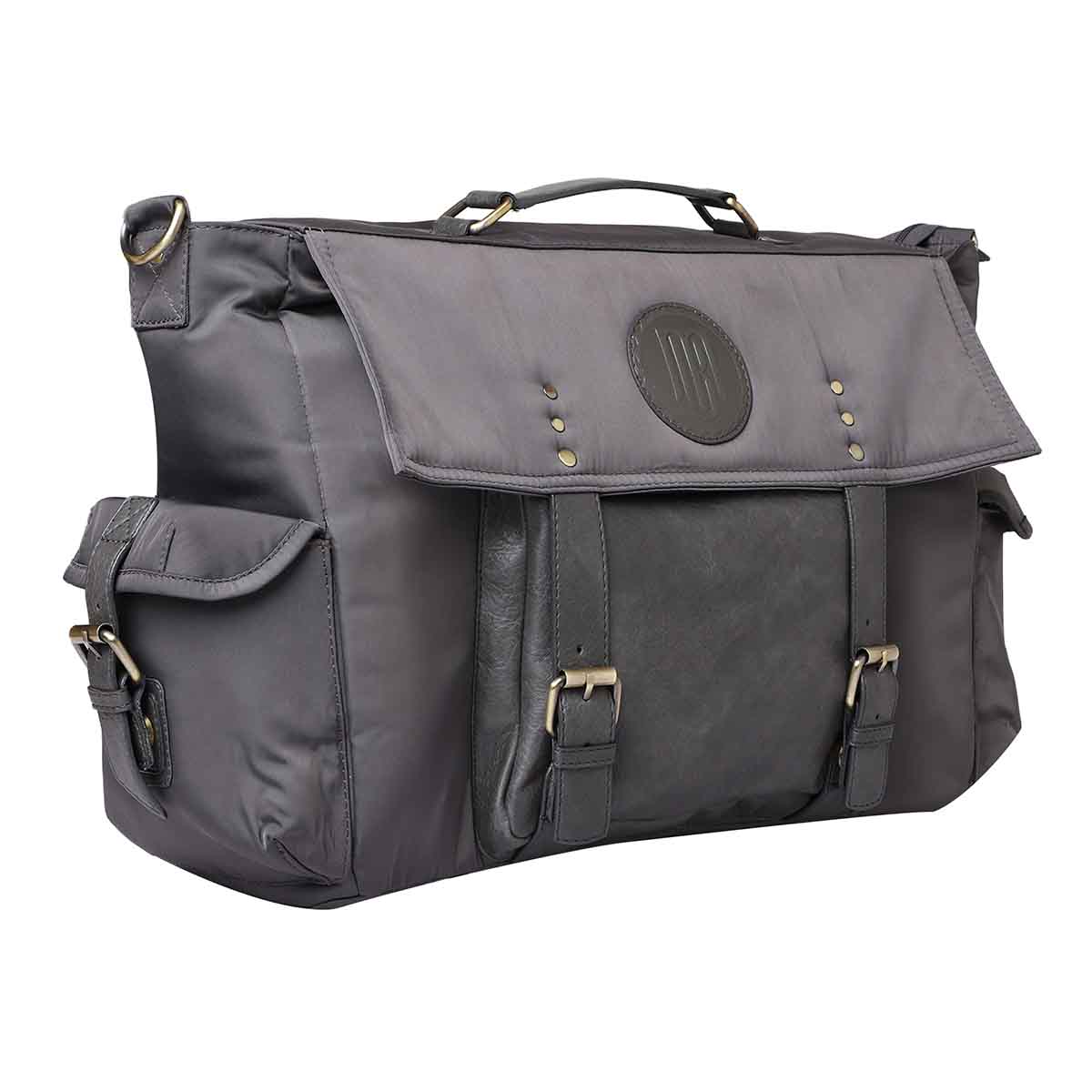 Mona B Unisex Messenger Bag for upto 14" Laptop/Mac Book/Tablet with Stylish Design: Hudson Magnet - RP-307 MGT
