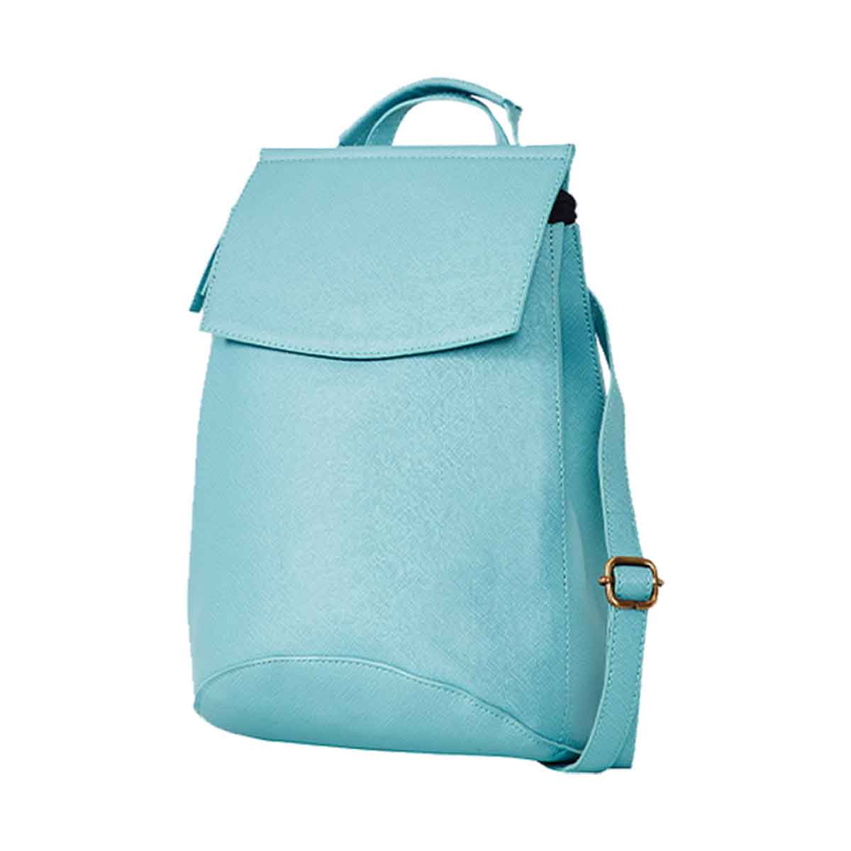 Mona B - Convertible Backpack for Offices Schools and Colleges with Stylish Design for Women (Turquoise)