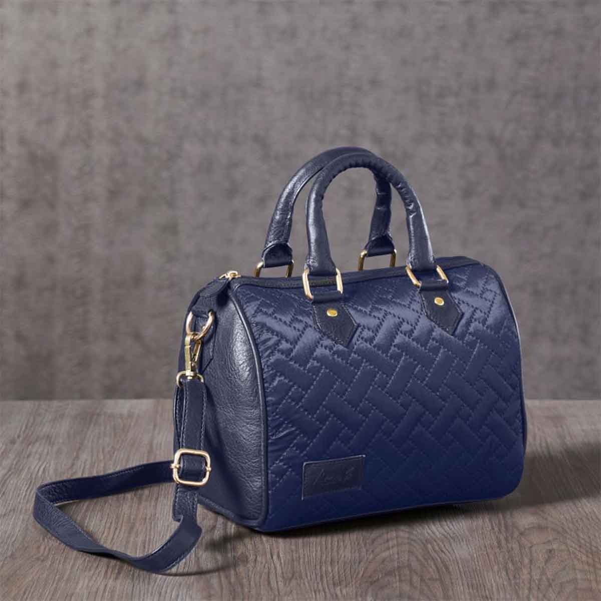 Mona B - Handbag | Crossbody Bag | Stylish Vintage Shoulder Bags for Women: Naomi Navy - QRP-300 NAV