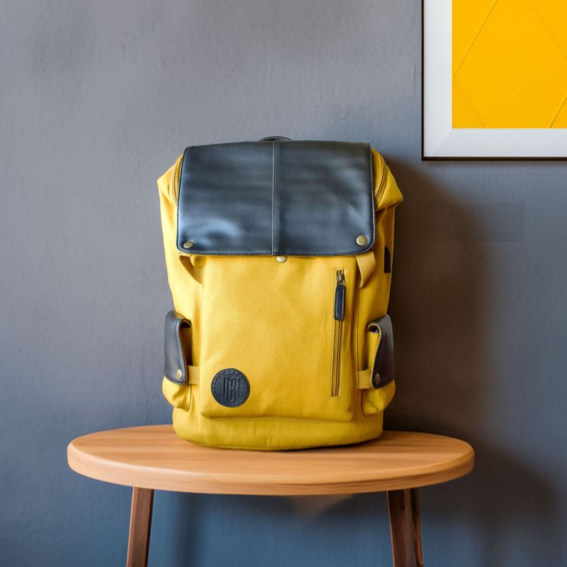 Gear Grid Backpack For Men And Women - Mustard