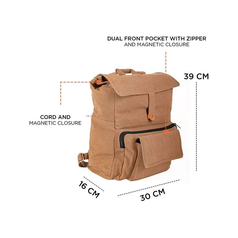 Seth Backpack For Men & Women - Brown