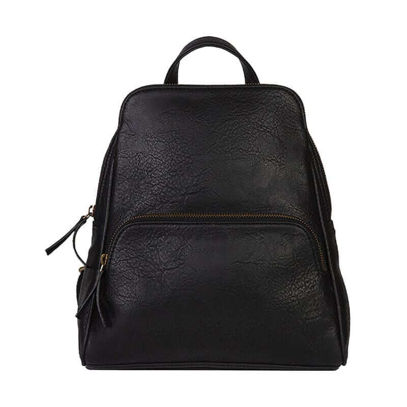 Mona B - Convertible Backpack for Offices Schools and Colleges with Stylish Design for Women: Grace (Black)