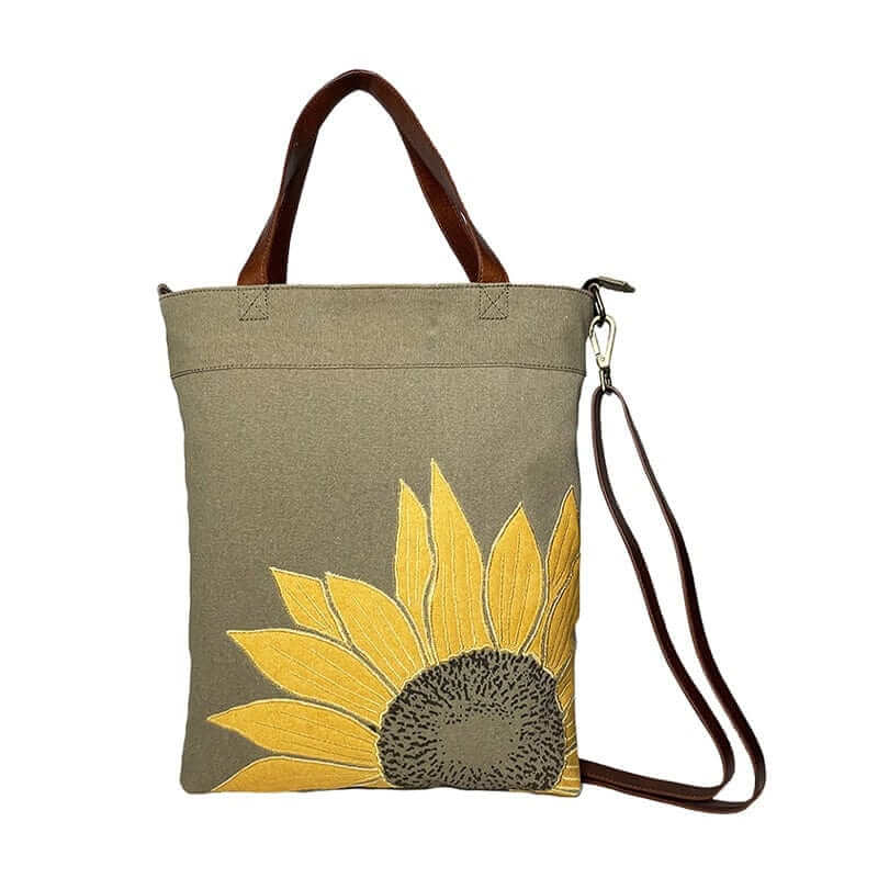 Mona B - Girl's Sunny Canvas Recycled Tote Bag (Multicolour)