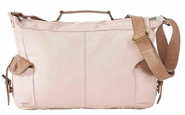 Mona B - Messenger Crossbody Laptop Bag for Upto 14" Laptop/Mac Book/Tablet with Stylish Design for Men and Women (Pink)