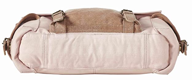 Mona B - Messenger Crossbody Laptop Bag for Upto 14" Laptop/Mac Book/Tablet with Stylish Design for Men and Women (Pink)