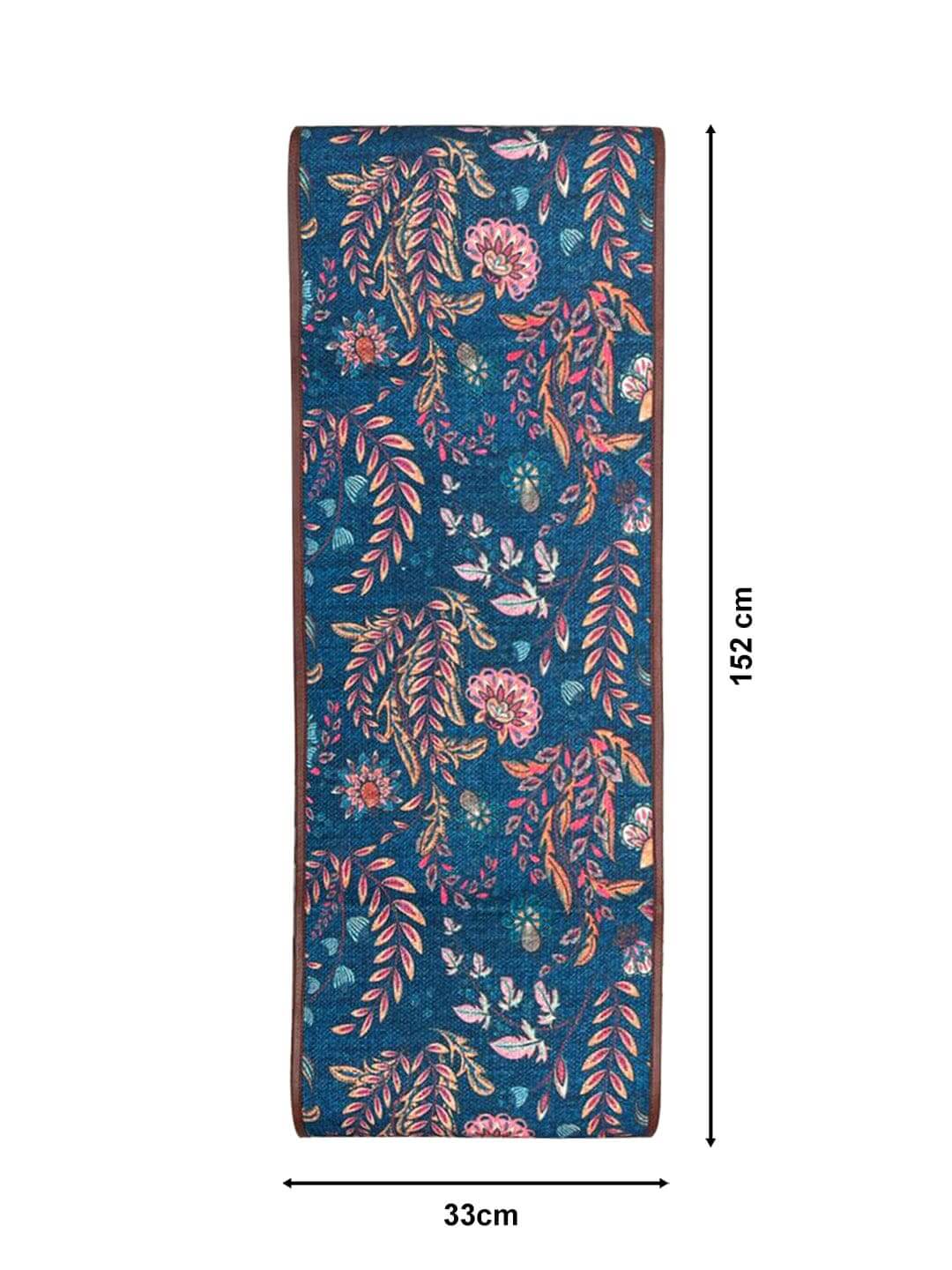 Mona B - Printed Runner, 13X 60 INCH, Best for Bed-Side Table/Center Table, Dining Table/Shelves