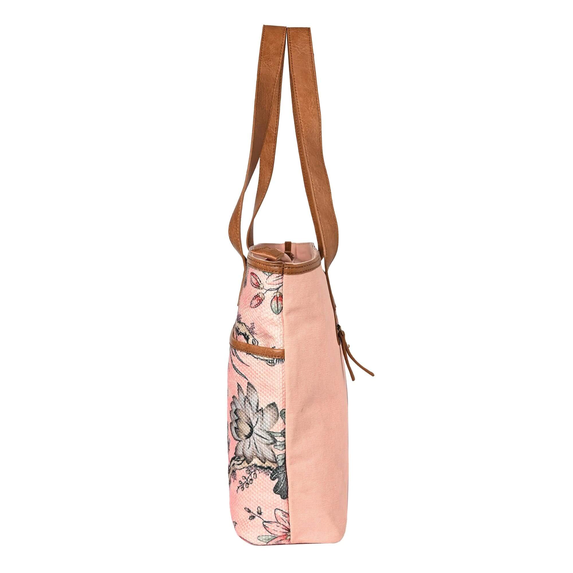 Mona B - Trellis Shoulder Bag with Laptop Compartment