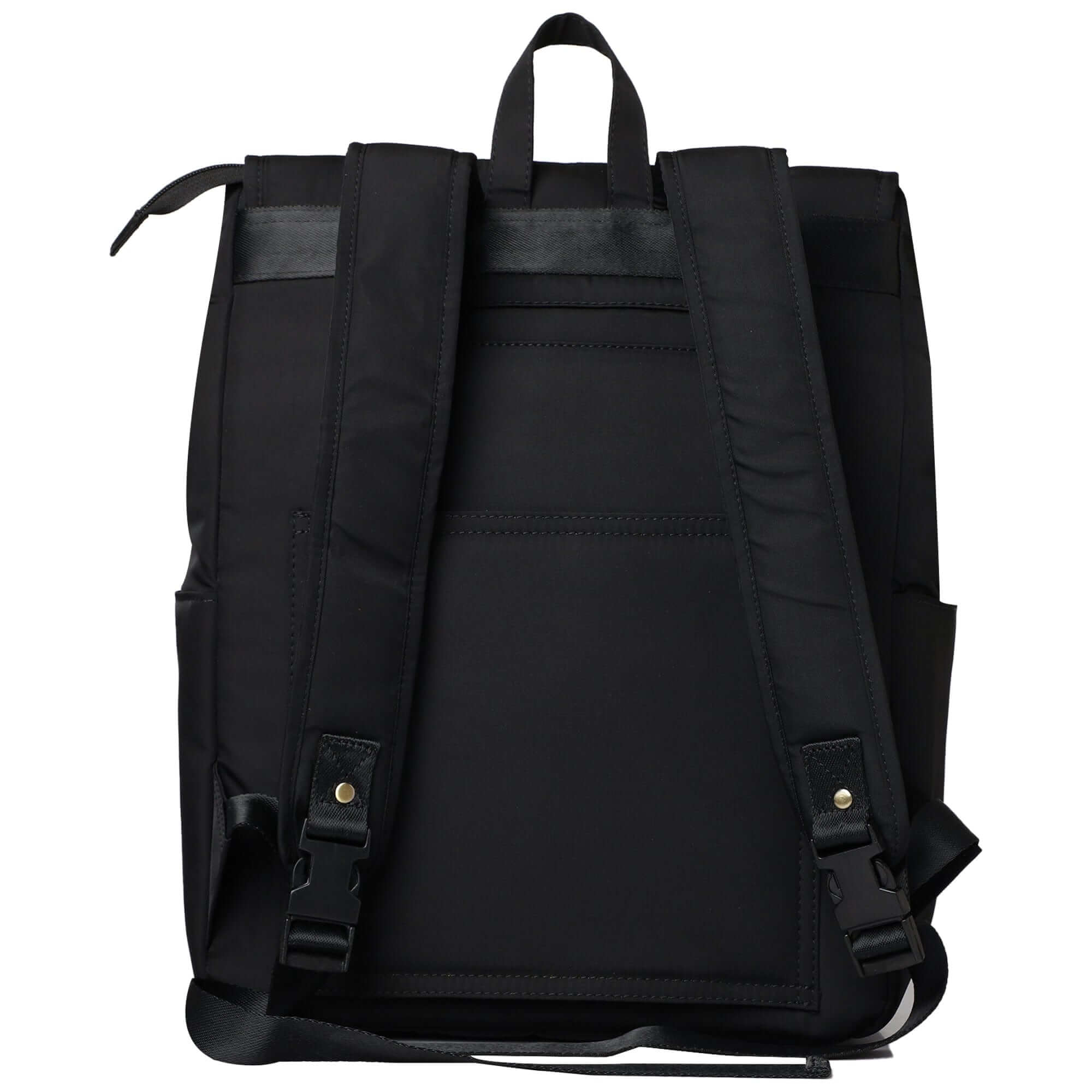 Mona B - Unisex Backpack With 14 inches Laptop Compartment: Troy Black - RP-303 BLK