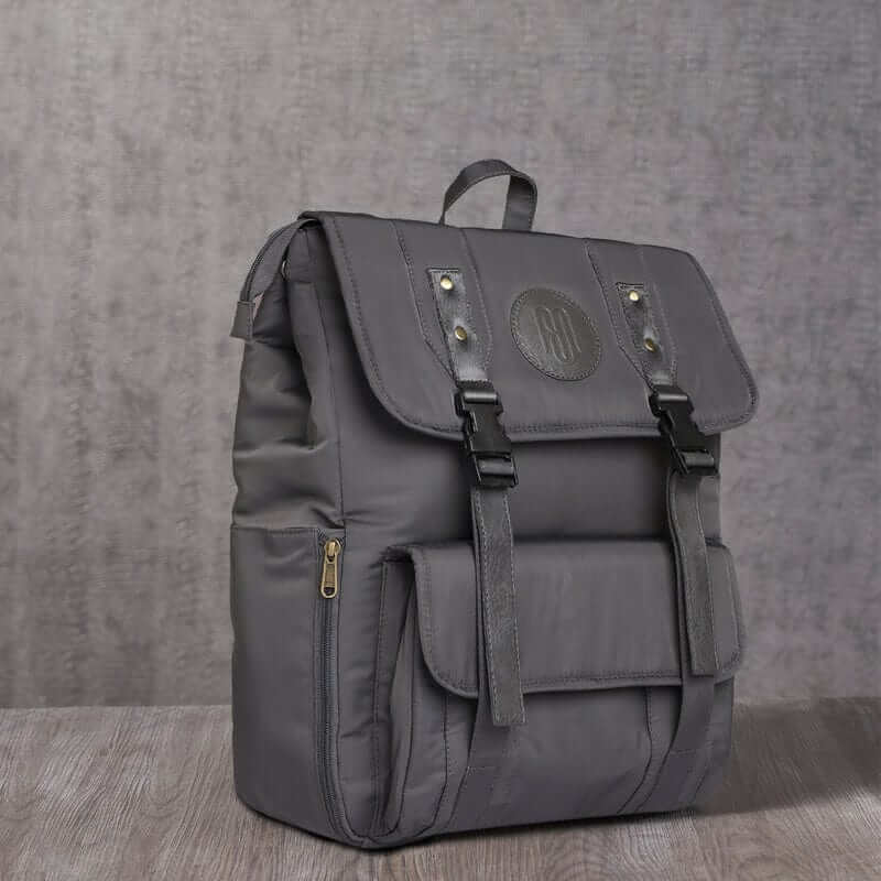 Mona B - Unisex Backpack With 14 inches Laptop Compartment: Troy Magnet - RP-303 MGT