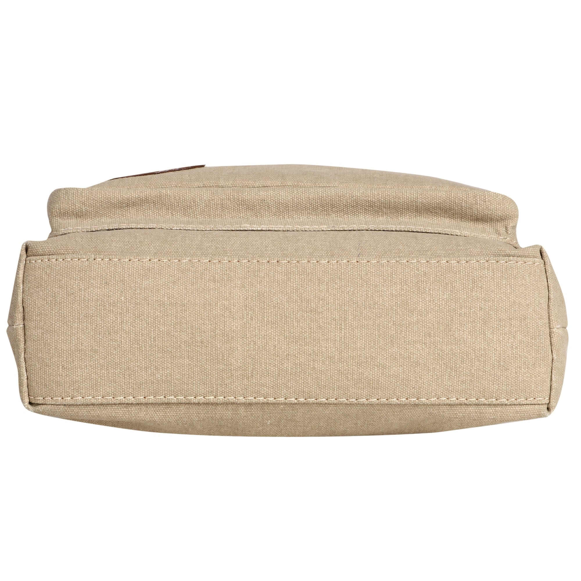 Mona B - Unisex Canvas Messenger Crossbody Bag: Flint