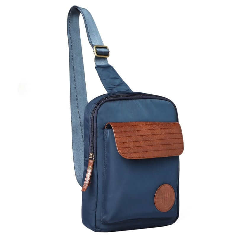 Mona B - Unisex Messenger Crossbody Bag: Sierra Navy - RP-302 NAV