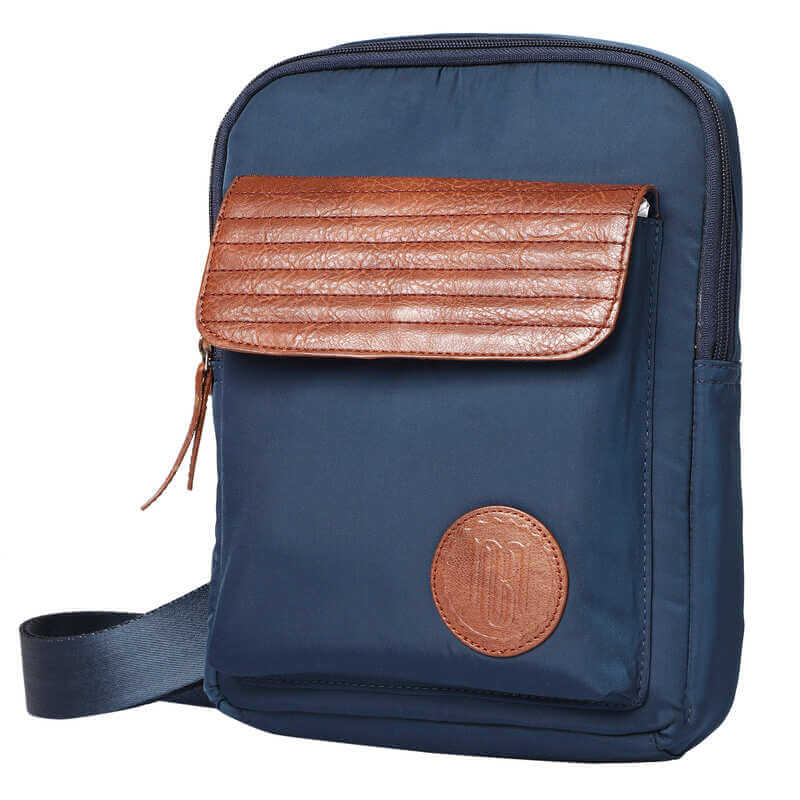 Mona B - Unisex Messenger Crossbody Bag: Sierra Navy - RP-302 NAV