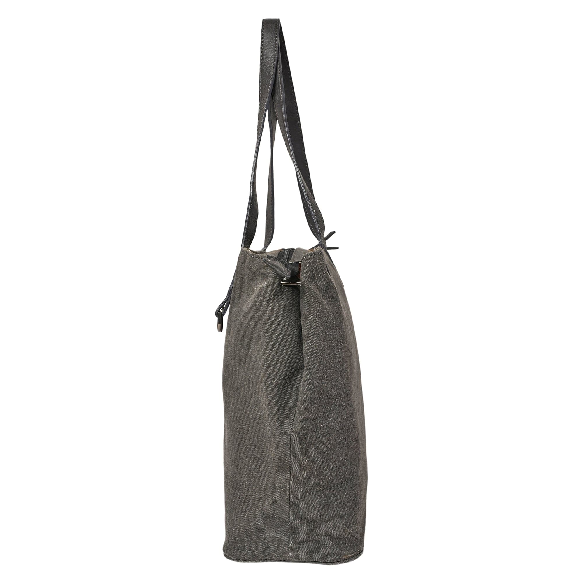 Mona B - Mischa Tote: Gunmetal -(M-2504)