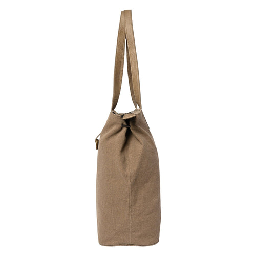 Myra Bag Neat Tote - Women's Bags in Beige Multi