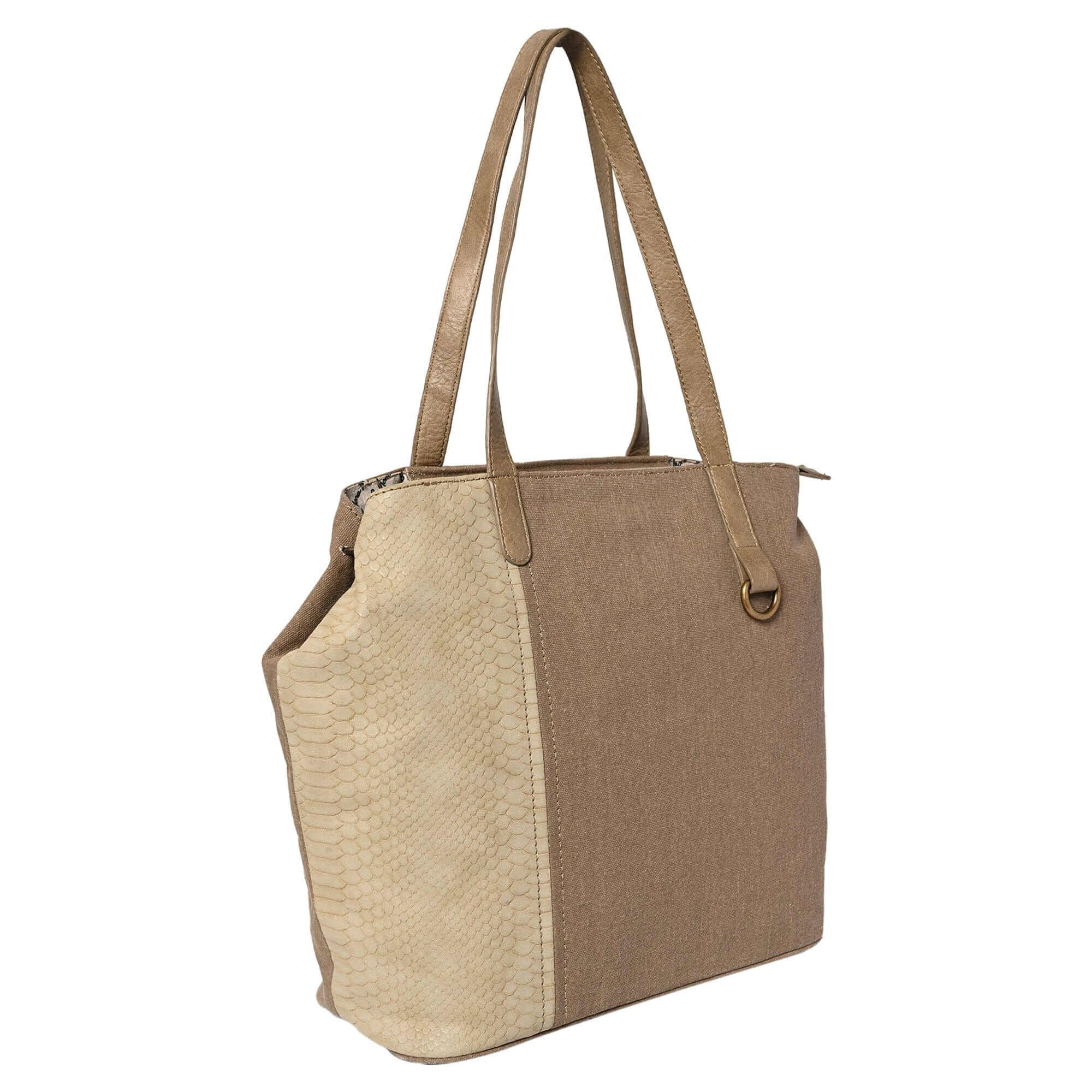 Mona B - Mischa Tote: Olive - (M-2505)